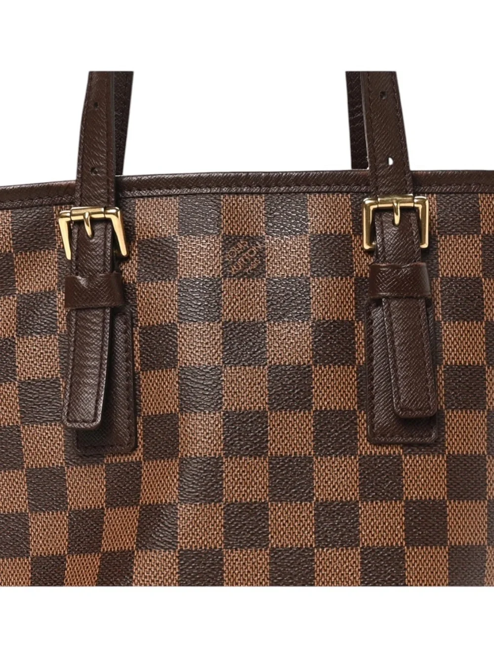 Louis Vuitton Damier Ebene Marais Bucket W/ Pouch - Picture 4 of 6